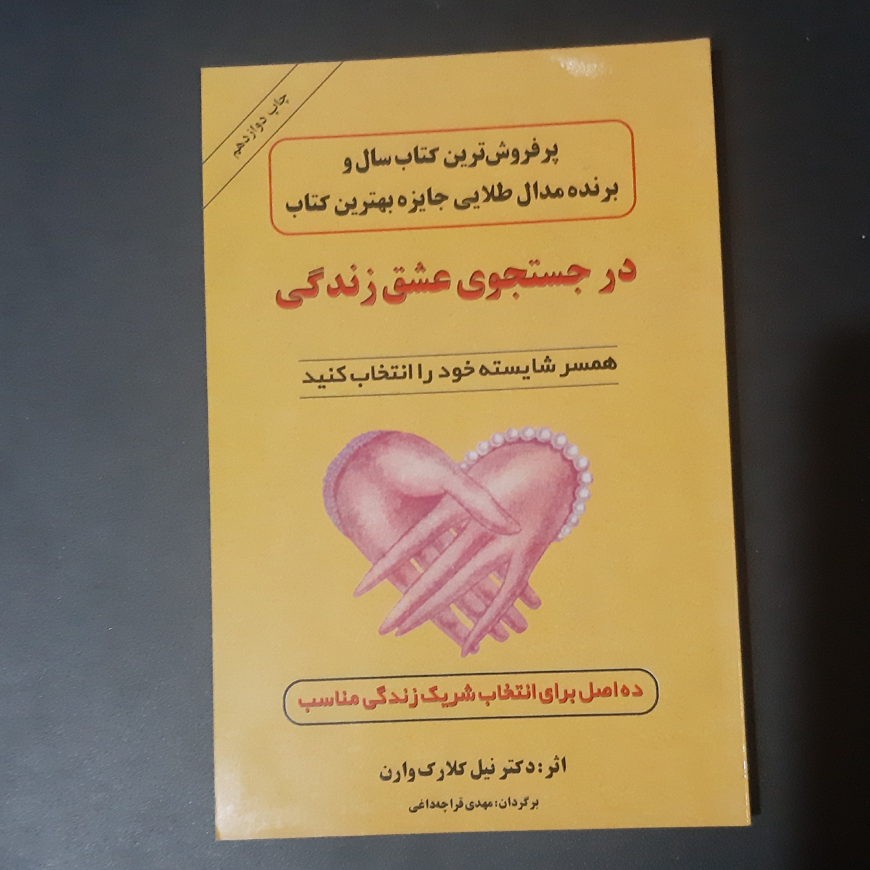 کتاب در جستجوی عشق زندگی