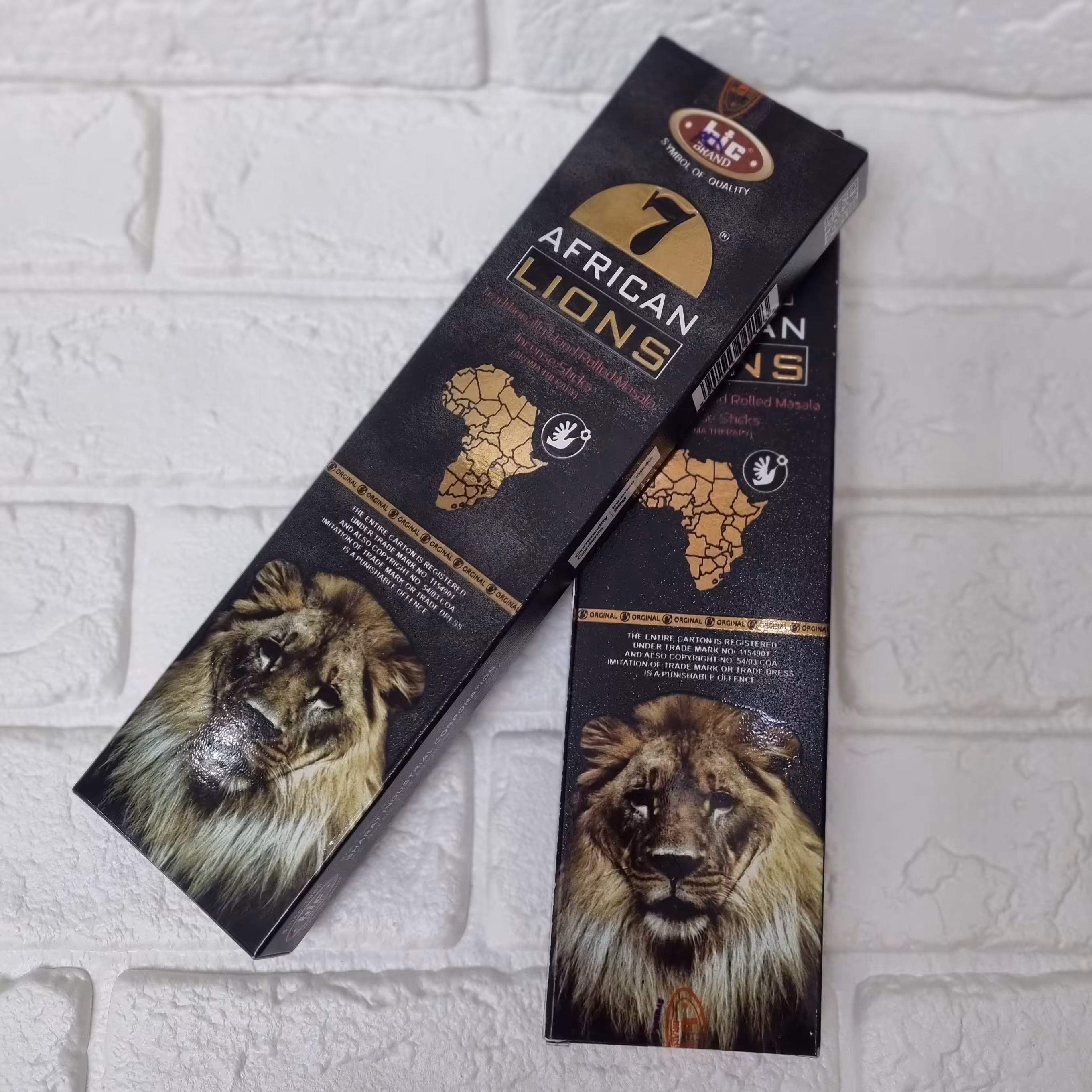 عود دستساز شیر برند bicمحصول هند وزن 50 گرم حدودا 22 شاخه 