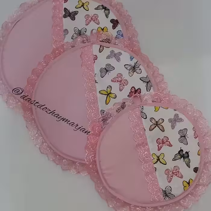 3عدد دمی دورتور نخی .در 3سایز متفاوت .