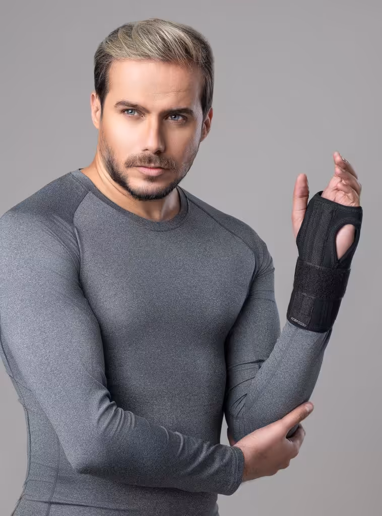 مچ بند طبی آتل دار با زاویه فانکشنال C.T.S نئوپرن