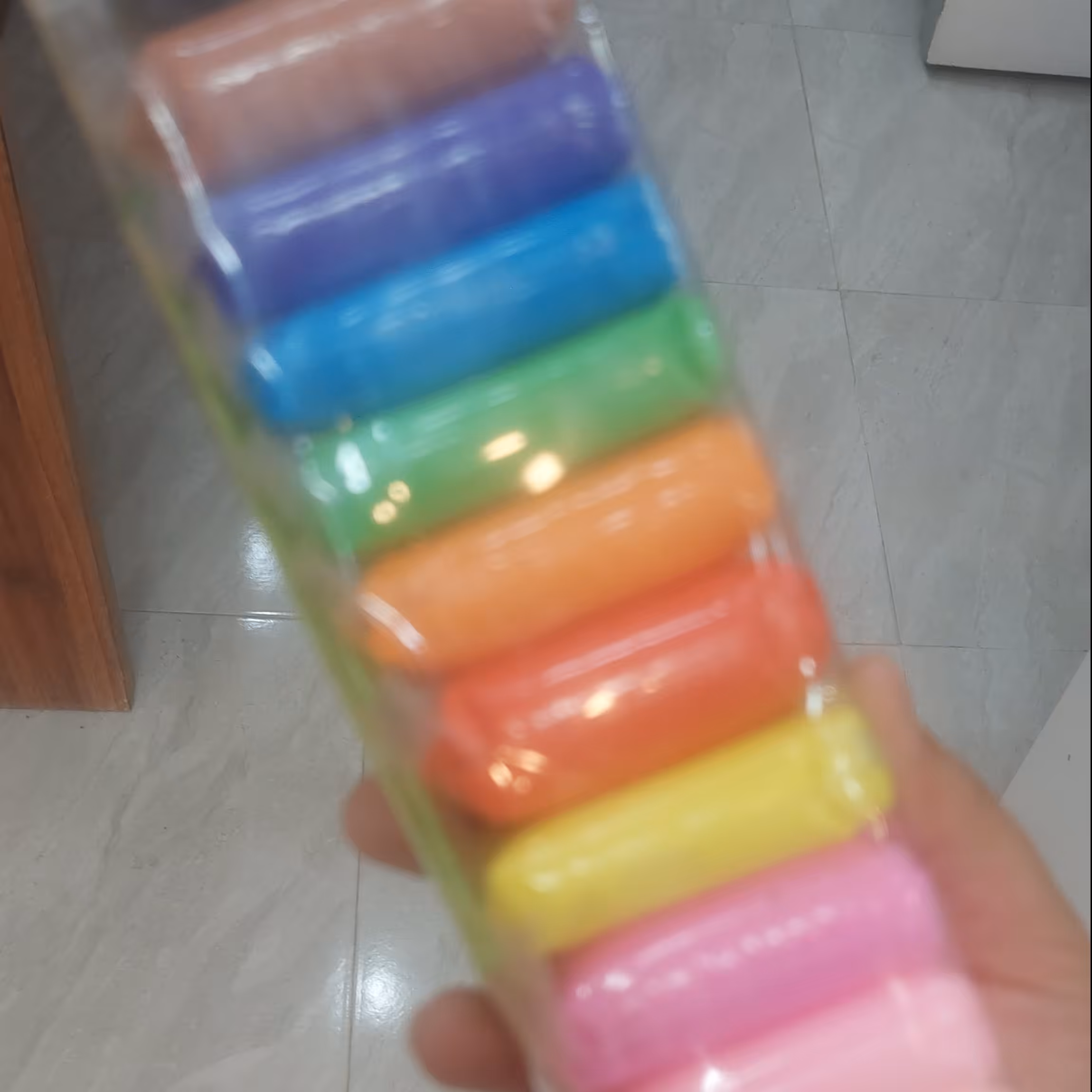 خمیر کلی دوازده رنگ