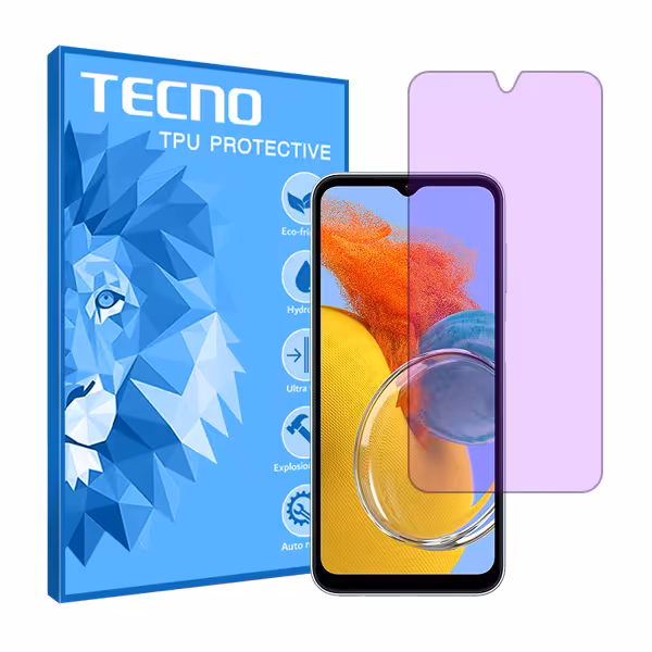 گلس سامسونگ Galaxy M14 مدل آنتی پرپل برند تکنو کد S
