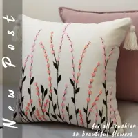 کاور کوسن گل دوزی شده 1 عدد
