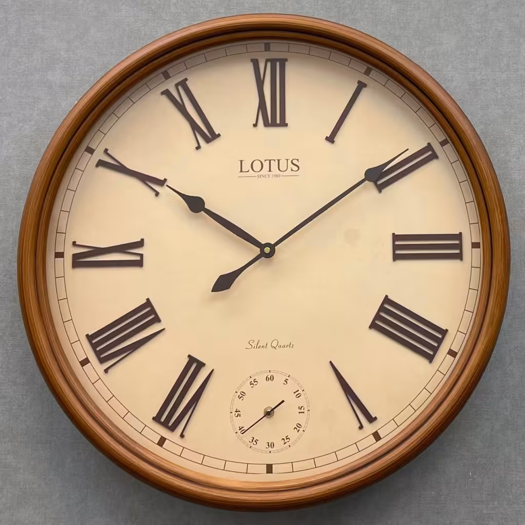 ساعت دیواری لوتوس کد 152