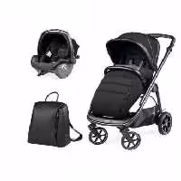 ست 3 تکه کالسکه پگ پرگو مدل Veloce Licorice