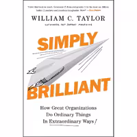 کتاب زبان اصلی Simply Brilliant اثر William C Taylor انتشارات Portfolio