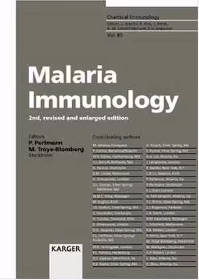 [PDF] دانلود کتاب Malaria Immunology, 2nd ed, 2002