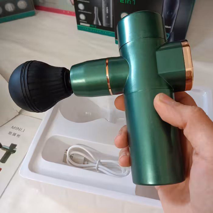 ماساژور تفنگی ویبره ای فیشیال گان مدل sy-260 رنگ موجود مشکی - بدون کارتن فروشگاه قشمی شاپ Qeshmishop