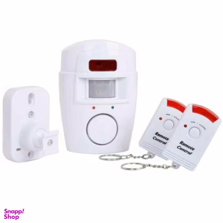 سیستم حفاظتی امنیتی دزدگیر بی سیم چشمی آژیردار مدل 105