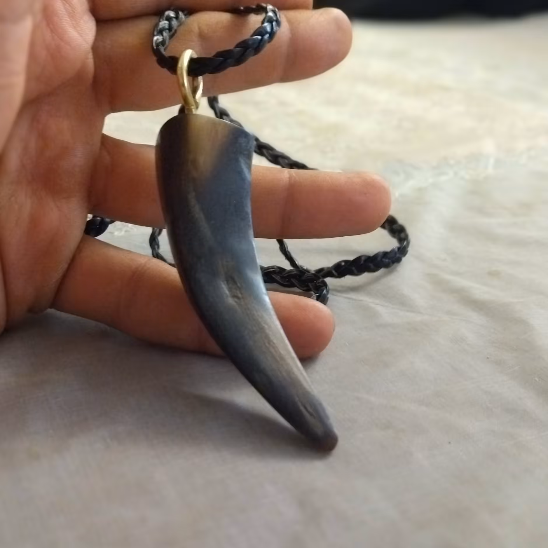 گردنبند و جاسوییچی از شاخ طبیعی