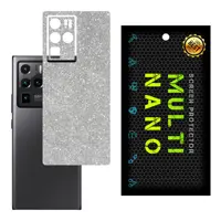 برچسب پوششی MultiNano مدل X-G1F-Silver برای پشت موبایل زد تی ای Nubia Z30 Pro