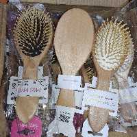 برس چوبی بامبو  شانه چوبی 