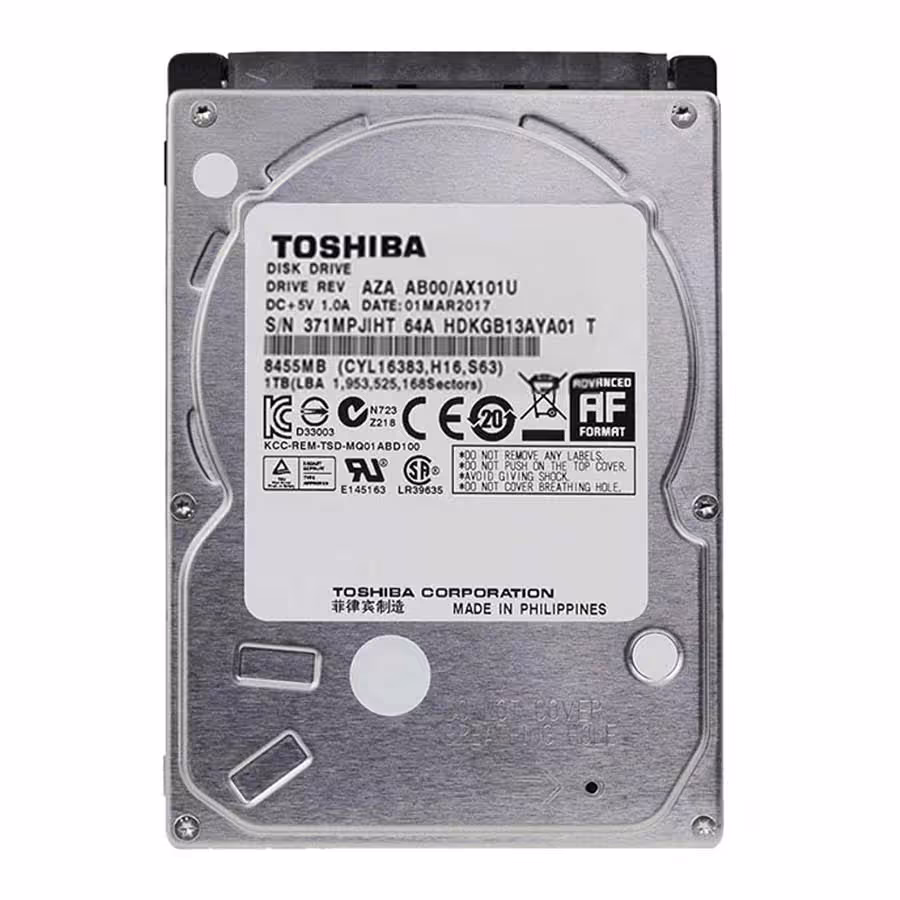 قیمت و خرید هارد اینترنال لپ تاپ توشیبا ظرفیت 2 ترابایت | یاس ارتباط