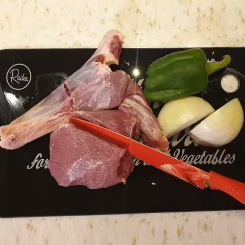 تخته گوشت شیشه ای ضد خش