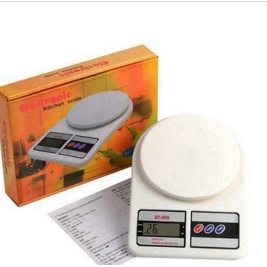 ترازو آشپزخانه الکترونیک مدل SF-400ظرفیت 10 کیلوگرم