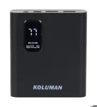 پاوربانک کلومن فست شارژ 22.5W مدل KP-025 ظرفیت 10000 میلی آمپر ساعت