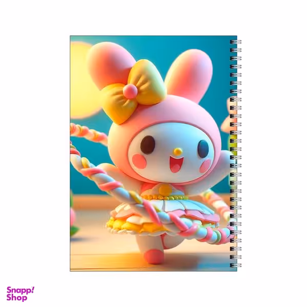 دفتر مشق 50 برگ بامبیلیپ طرح ملودی کد 0776097