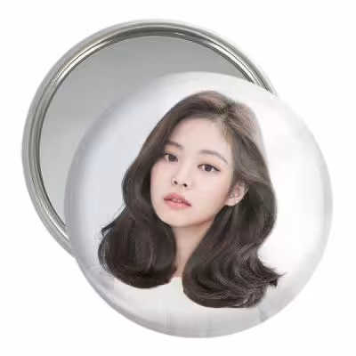 آینه جیبی خندالو مدل جنی گروه بلک پینک Black Pink کد 16738