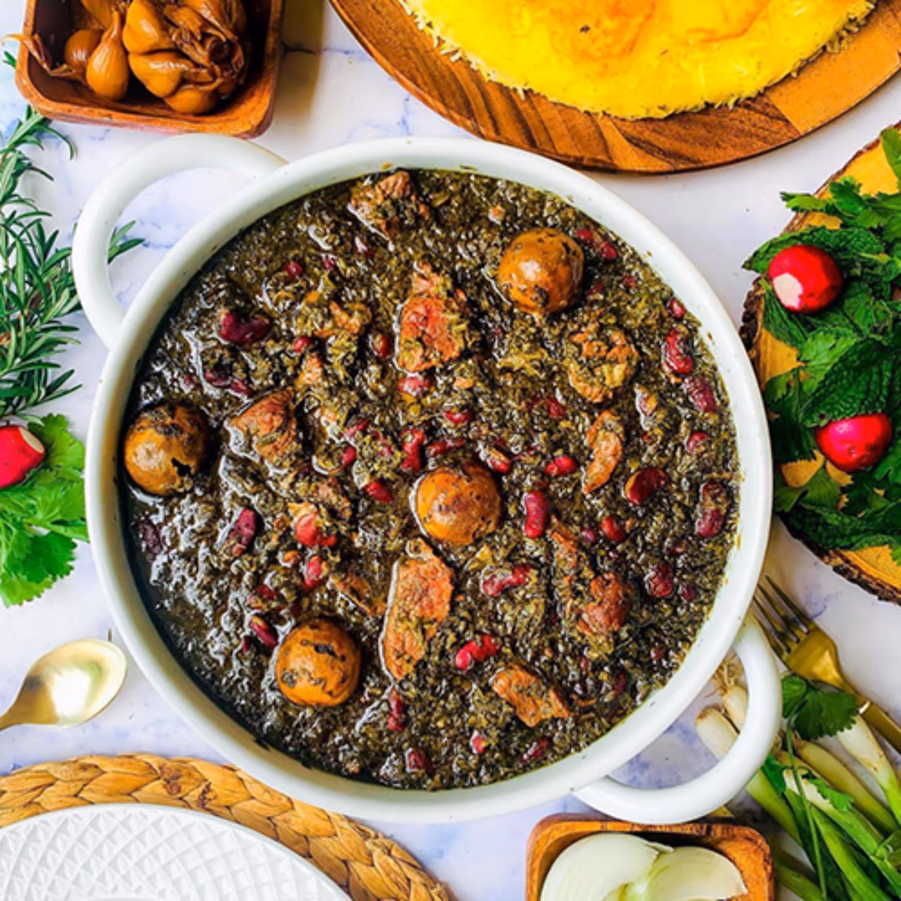 ادویه قورمه سبزی معطر بدون نمک 75 گرم