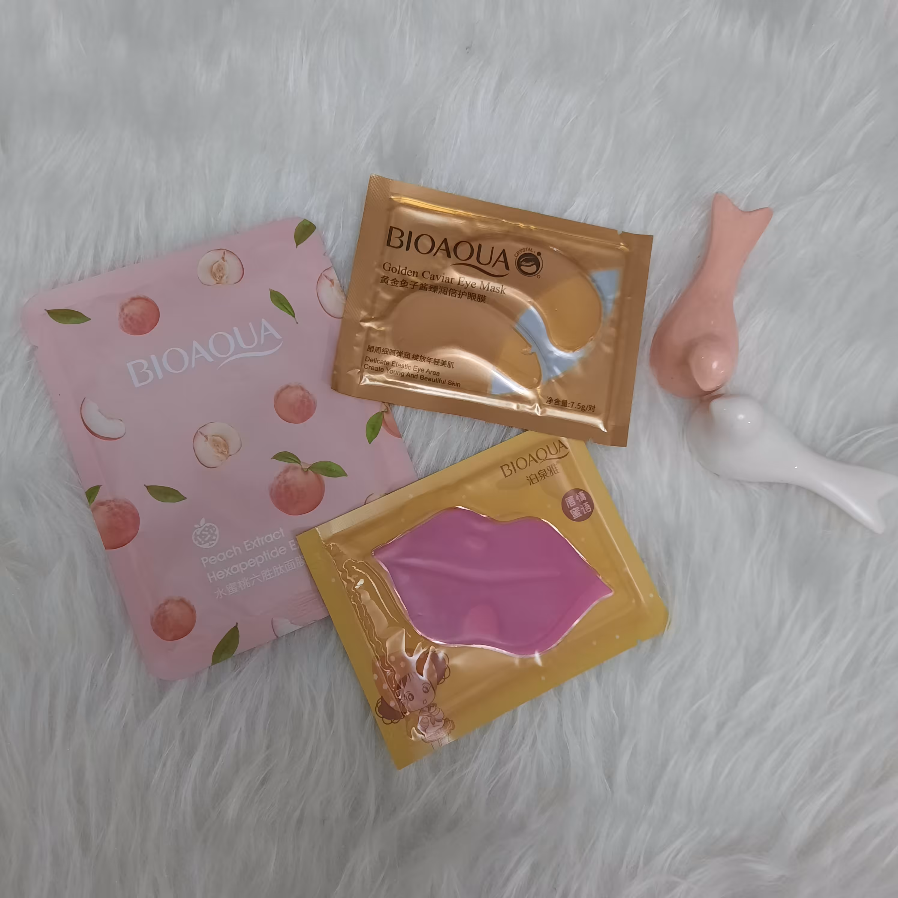 پک ماسک صورت و لب و پچ زیر چشم 2