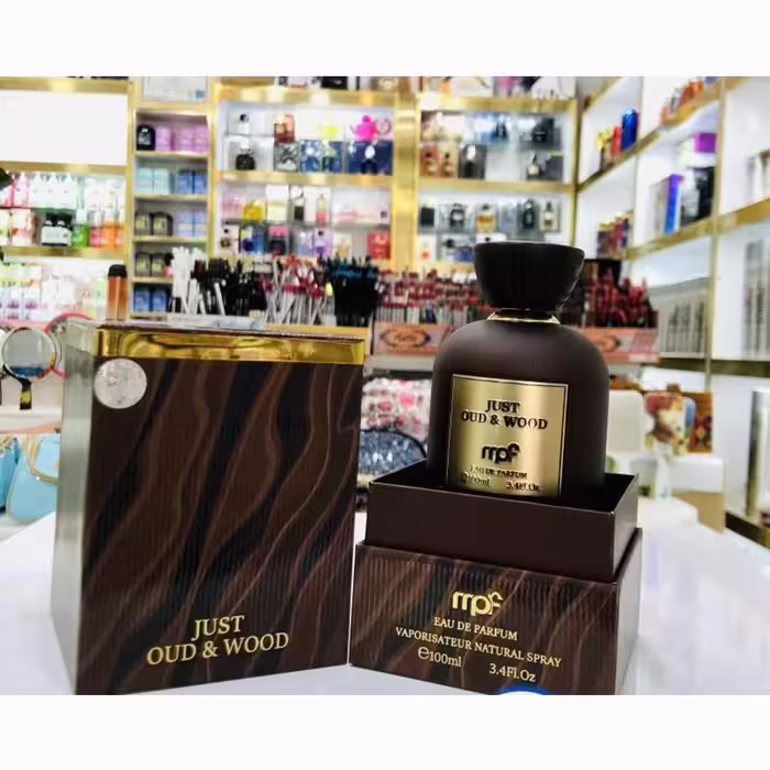 ادکلن  JUST OUD AND WOOD MPF  جاست اود اند وود مشابه تامفورد اود وود OUD WOOD