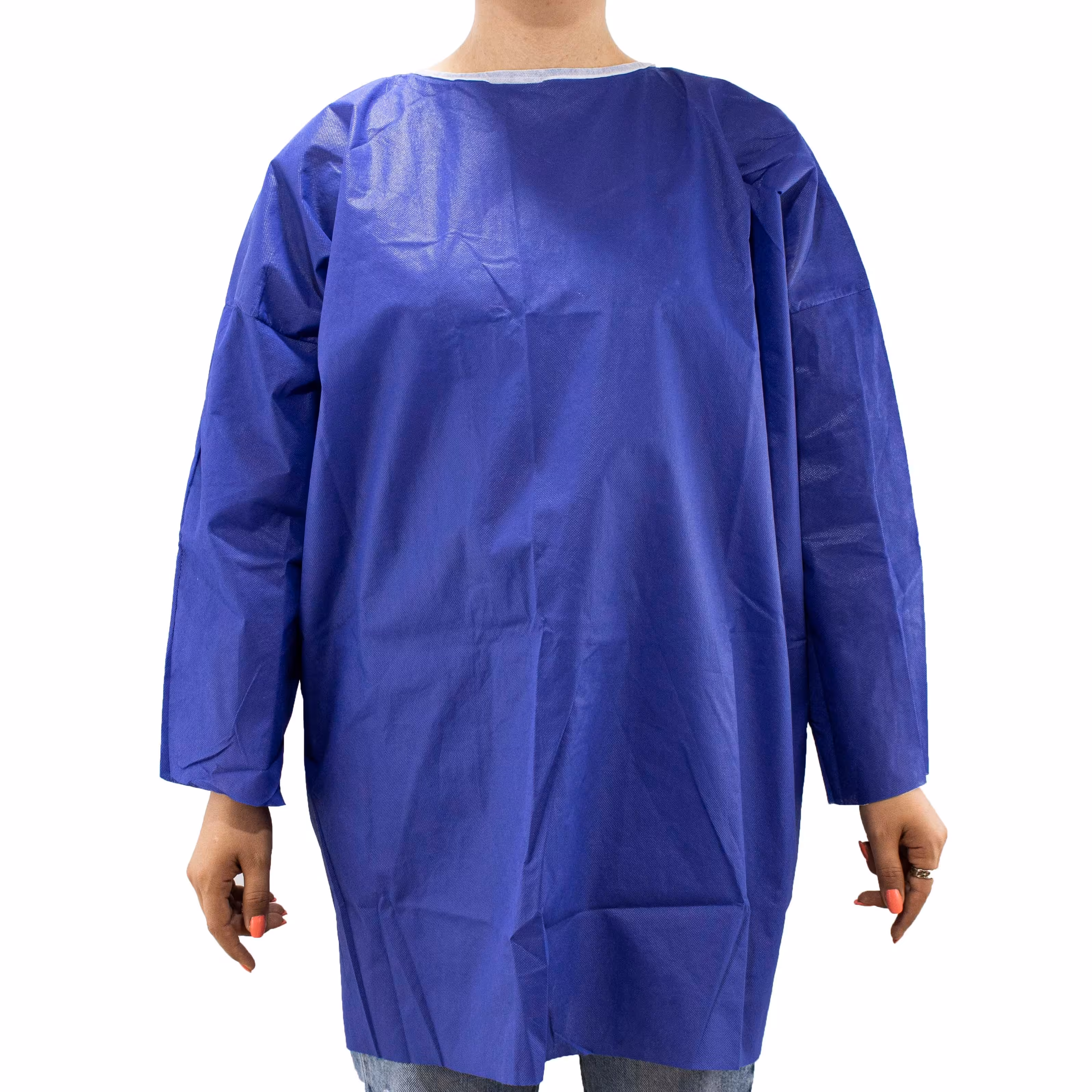 گان بیمار یکبارمصرف 38 گرم (گان تک) بسته 50 عددی