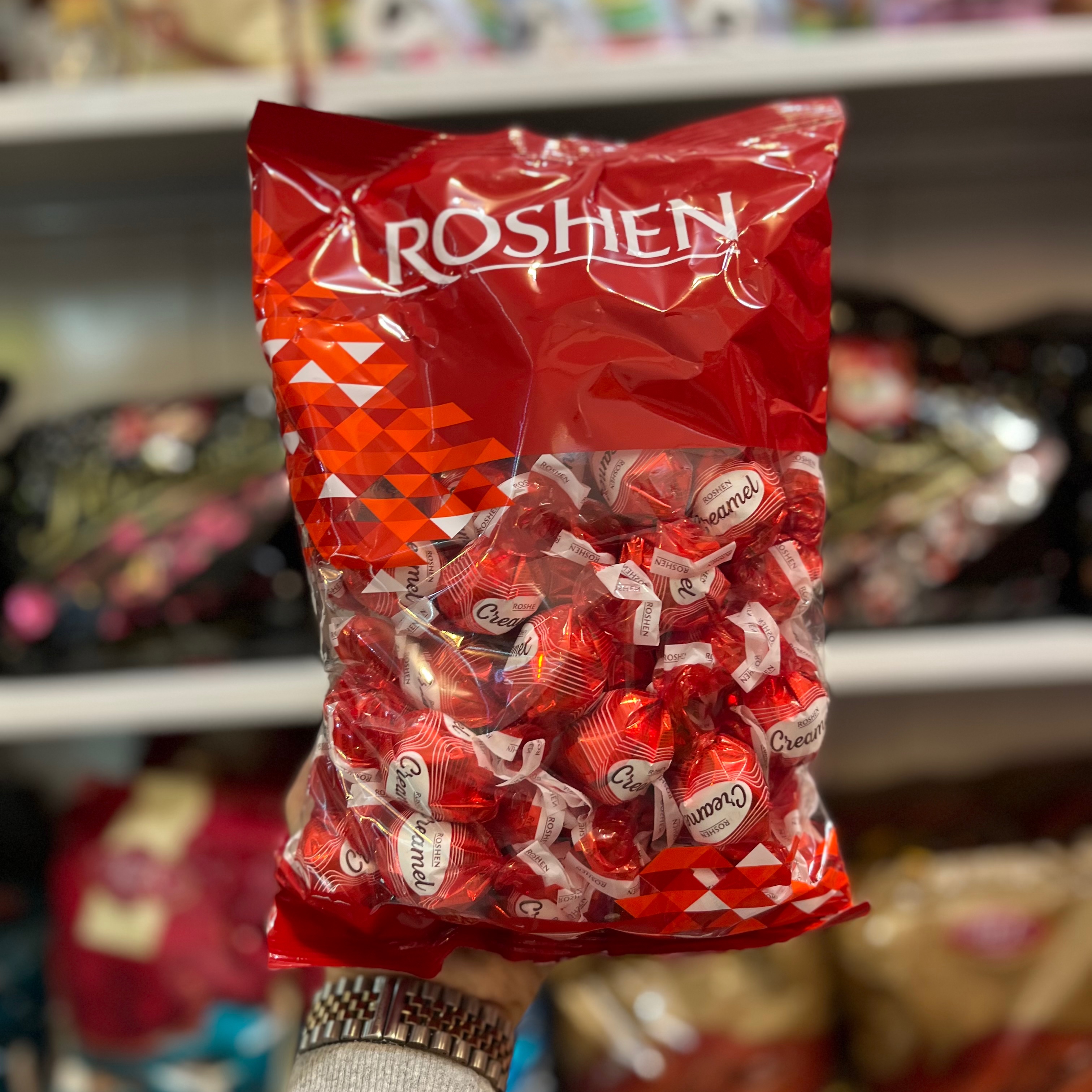 شکلات کاراملی روشن