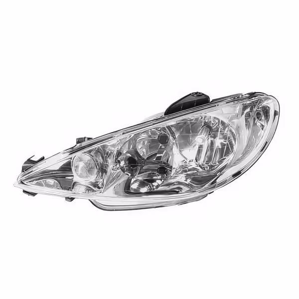 چراغ جلو 206 با موتور چپ - مدرن