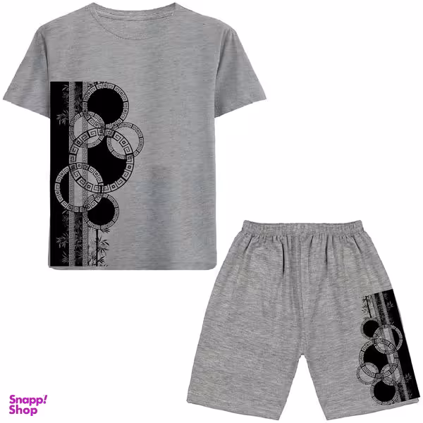 ست تیشرت و شلوارک پسرانه مدل N88