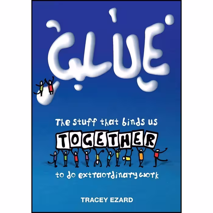کتاب زبان اصلی Glue اثر Ezard Tracey
