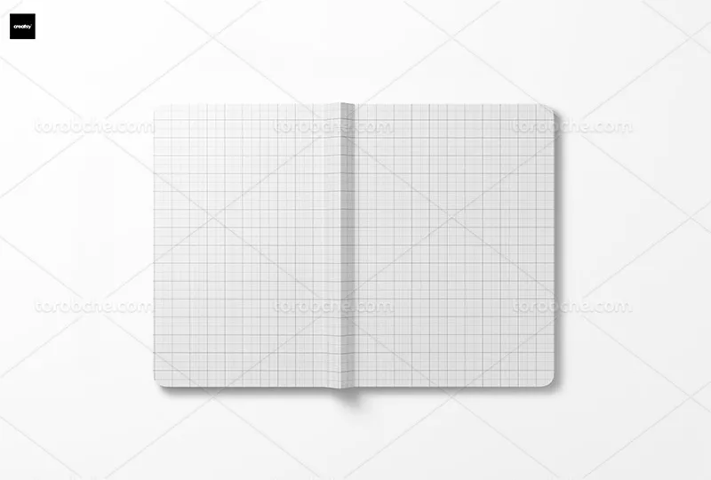 موکاپ PSD لایه باز جلد کتاب | گرافیک با طعم تربچه