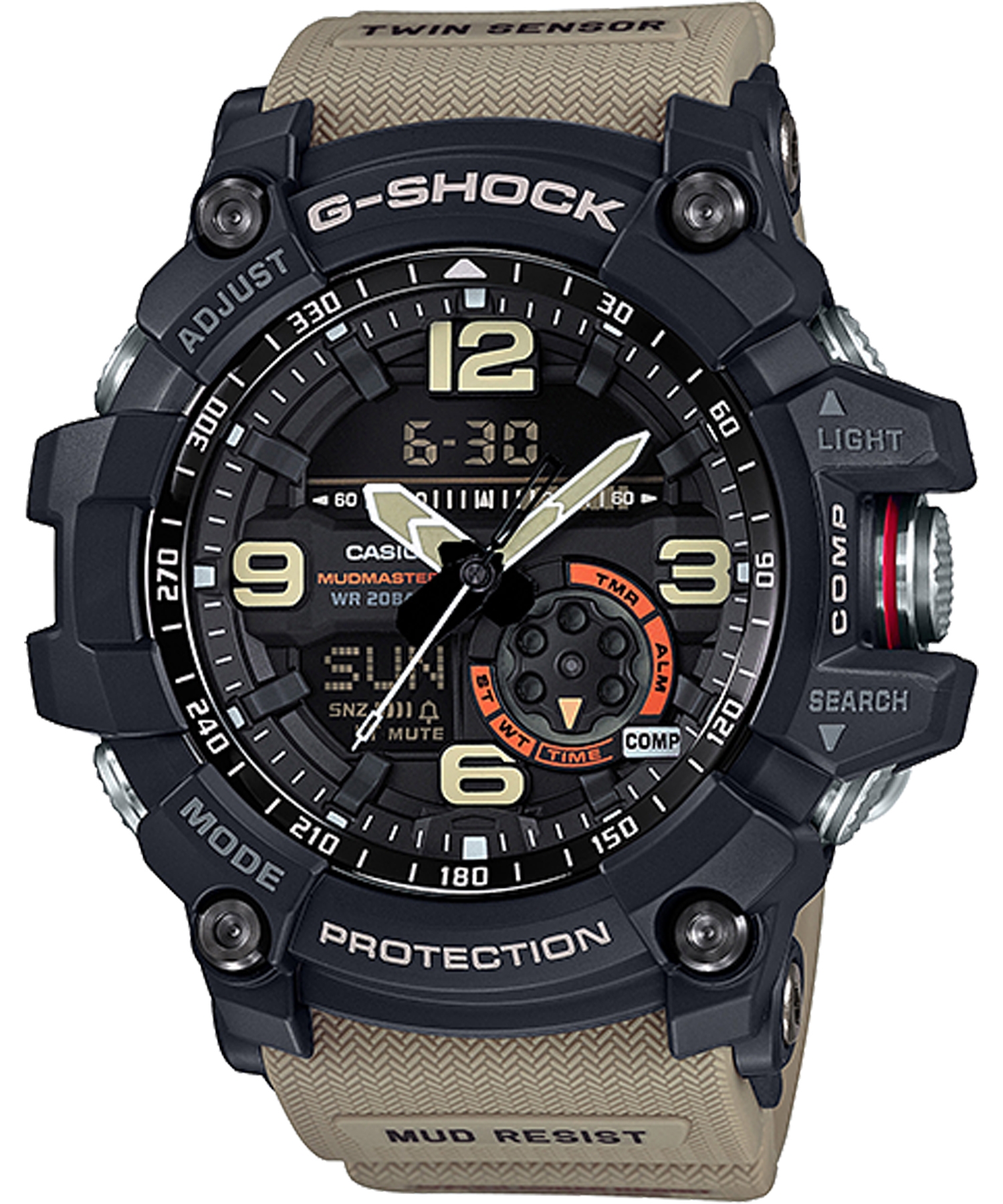 ساعت مچی مردانه کاسیو، زیرمجموعه G-Shock، کد GG-1000-1A5DR