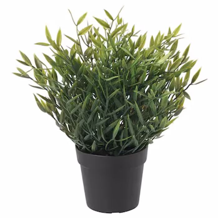 گلدان و گل مصنوعی مدل بامبو برند ایکیا IKEA