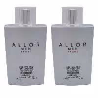 ادو پرفیوم مردانه رودیر مدل Allor Men با رایحه شیرین حجم 100 میلی لیتر مجموعه دو عددی