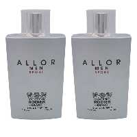 ادو پرفیوم مردانه رودیر مدل Allor Men با رایحه شیرین حجم 100 میلی لیتر مجموعه دو عددی