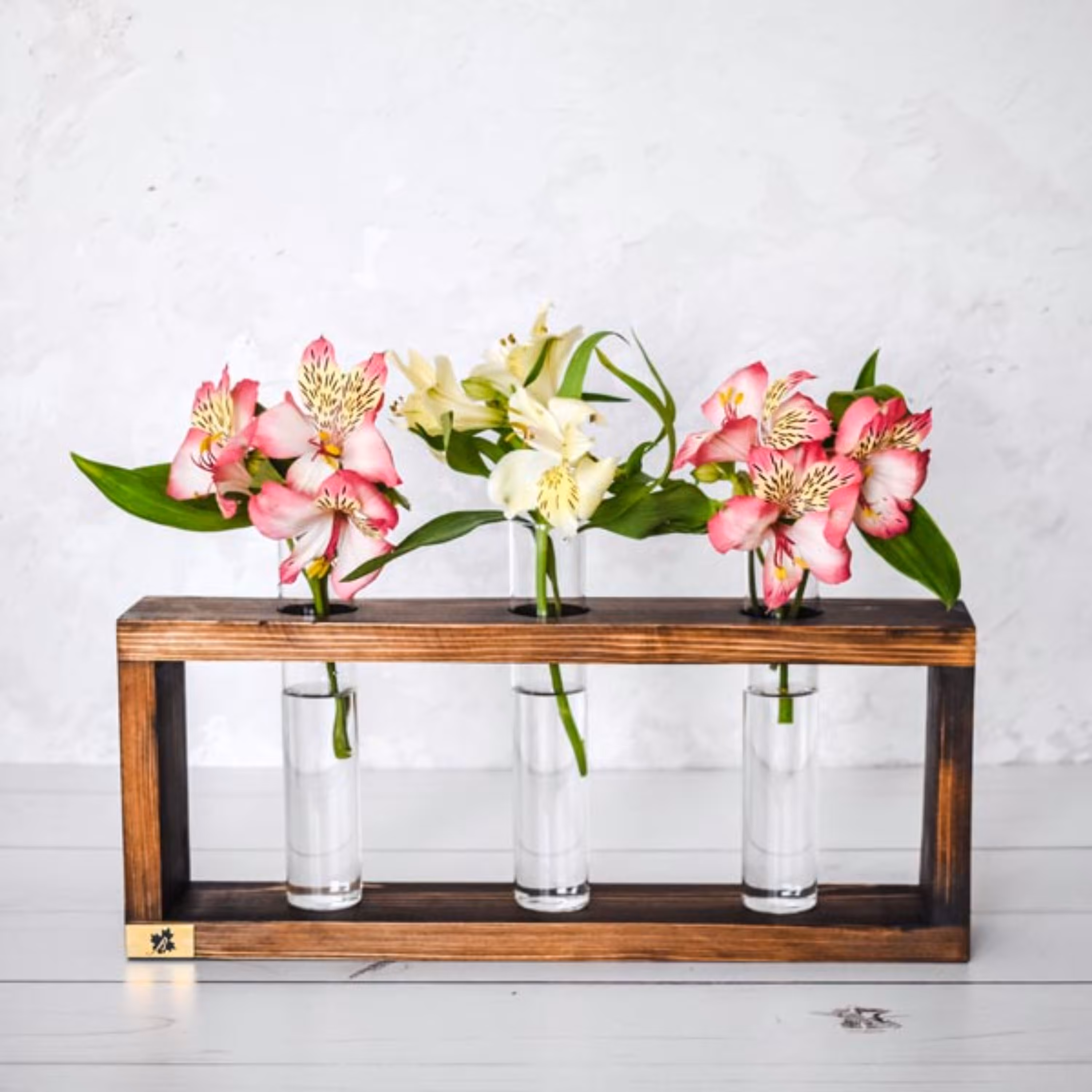 گلدان چوبی BP-3 سه عددی