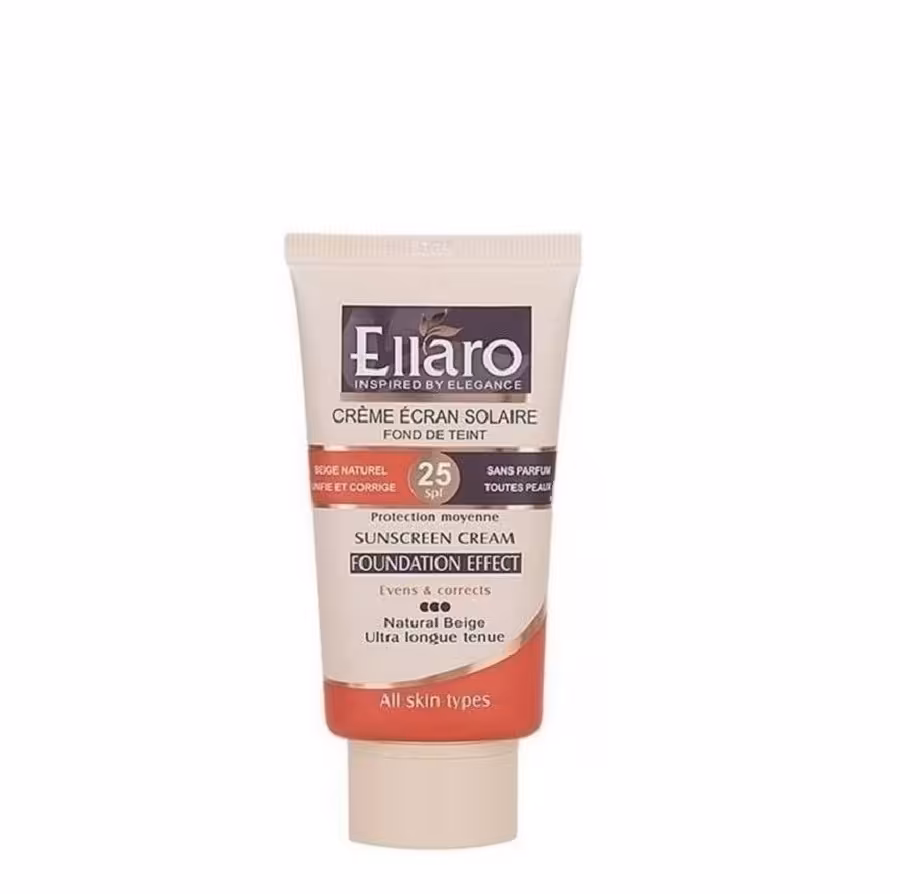 ضد آفتاب کرم پودری الارو بژ روشن-SPF25