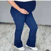 شلوار جین بارداری گن دار  سوپر کش