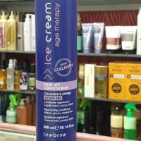 اینبریا ماسک موی ضخیم کننده بدون آبکشی ایج تراپی Age Therapy آیس کریم حجم 300میل