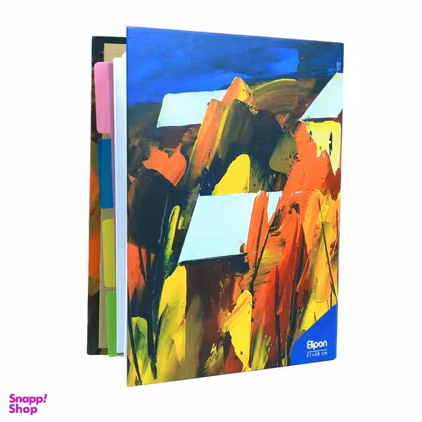 دفتر کلاسوری 100 برگ الیپون کد 2881641