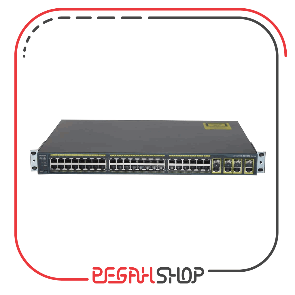 سوییچ 48 پورت برند Cisco مدل WS-C2960G-48TC-L
