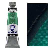 	 رنگ روغن ون گوگ PHTHALO GREEN حجم 40 میل کد 675 سری 1
