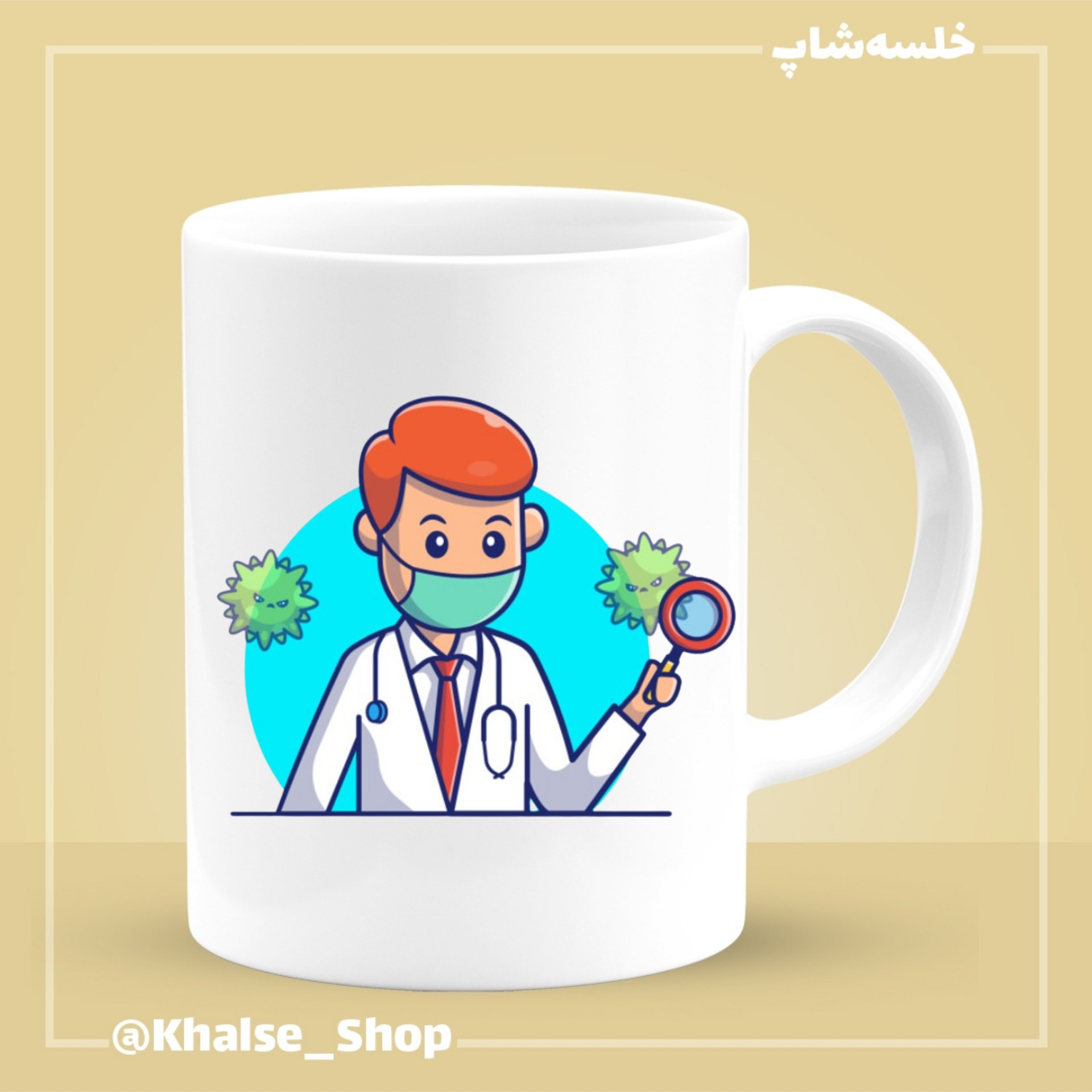 ماگ طرح دکتر 6