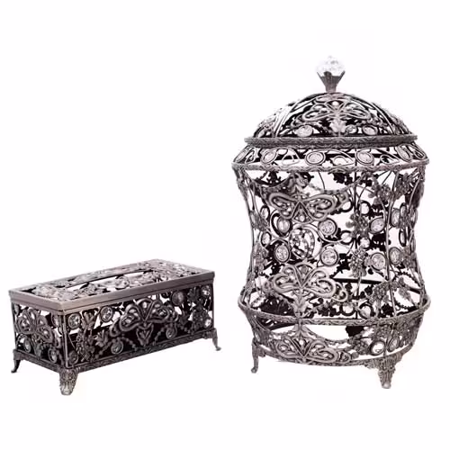 سطل و جا دستمال پیوتر