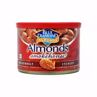 بادام درختی اسموکی ( دودی ) 150 گرم بلو دیاموند - blue diamond