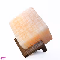 آباژور رومیزی سنگ نمک طرح روبیک سایز 15