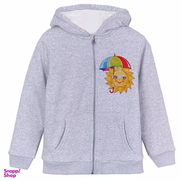 سویشرت دخترانه مدل خورشید وچتر D178