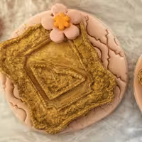 کوکی کره ای خانگی با تزیین فوندانت و بهترین کیفیت مواد اولیه و بدون هیچ مواد افزودنی مضر 