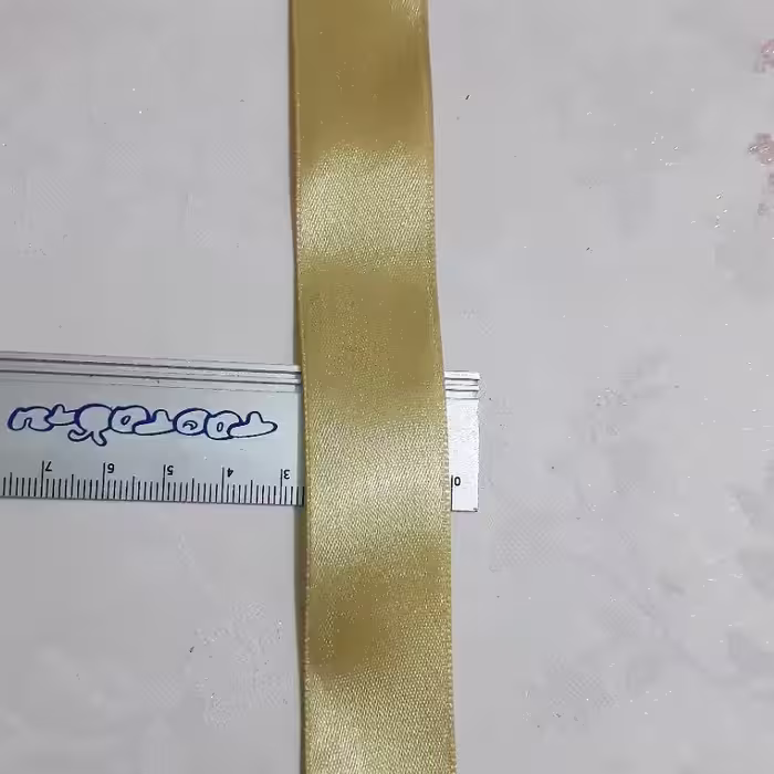 روبان ساتن زیتونی روشن(یک متر)