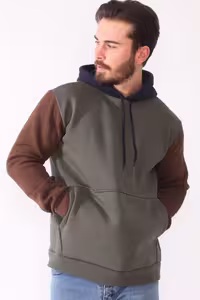 سویشرت سبز مردانه 1040 خاکی اورجینال Dewberry